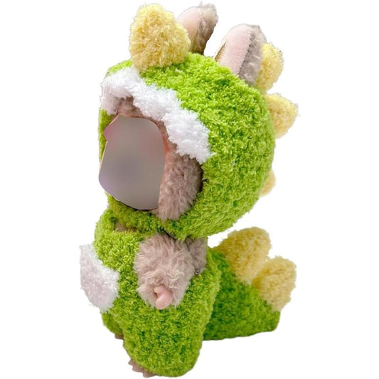 Clothes for Labubu, Outfit for Labubus, Dinosaur Clothes for Labubu Doll, Personality Adorable Dolls Clothes Accessories (NO Doll) (Pink)